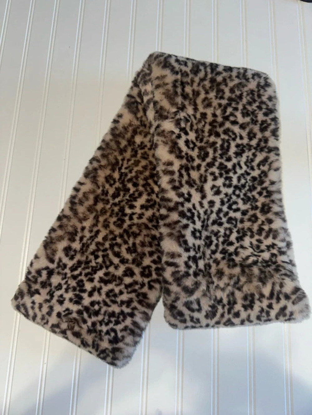 Loft Faux Fur neck wrap scarf